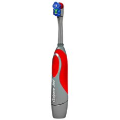 Электрическая зубная щётка Colgate 360° Optic White Powered Toothbrush FCN10039, Красный