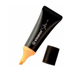 Текстовыделитель STABILO "Shine", оранжевый, линия 2-5 мм, 76/54