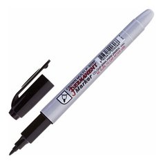 Маркер перманентный (нестираемый) CROWN "Multi Marker Super Slim", черный, тонкий, 1 мм, P-505F