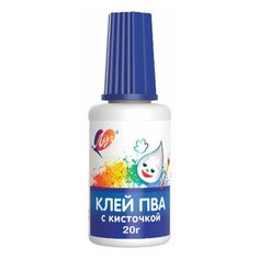 Клей ПВА ЛУЧ "Классика", с кисточкой, 20 г, 29С 1719-08