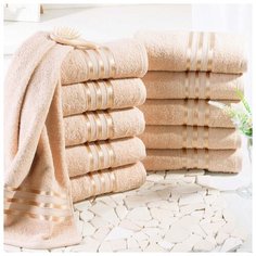 Доми Полотенце банное Harmonika Цвет: Бежевый 70х130 см - 10 шт Dome