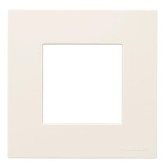 Рамка 1п ABB2CLA227110N1101 Zenit, белый