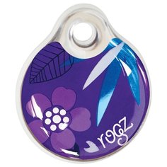 Адресник на ошейник Rogz Fancy Dress S фиолетовый