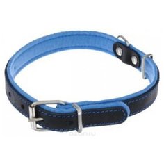 Ошейник фетр 25 черный/голубой оф25г (2 шт) Аркон