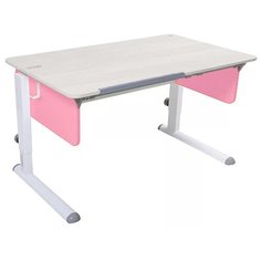 Стол детский Астек-Элара Лидер без ящика 120x72 см рамух/розовый/белый