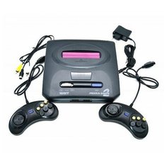 Ретро приставка игровая MEGA DRIVE2 Консоль Орбита 16 Bit 4 оригинальных игр - 368 вариации с возможностью установки картриджей с другими играми
