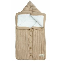 Конверт-одеяло Amarobaby Pure Love Snap 75 см бежевый