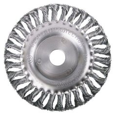 2302013 Щетка-крацовка дисковая, для УШМ, стальная жгут. проволока, 150мм, T4P