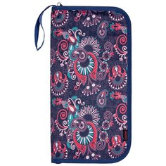 Gamma OGN-01 Органайзер для спиц и крючков ткань нейлон 43 см №02 "огурцы"