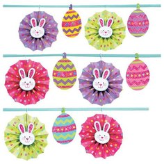 Декорация: Гирлянда на Пасху (13785) Amscan