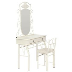 Столик туалетный TetChair Canzona, ДхШ: 95 х 46 см, белый