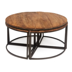 Столик кофейный Secret de Maison EUGENDORF 1466 металл/палиссандр