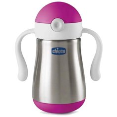 Термос-поильник Chicco Advanced Cup, 237 мл розовый