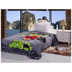Детский плед Angry Birds br16343 (150х200 см) Tango