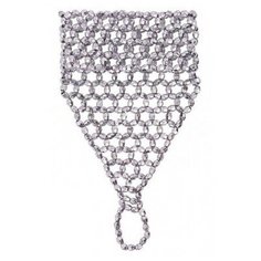 Украшение на кисть руки из бисера (серебро) (8605) Widmann
