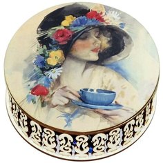 Набор конфет Кремлина Чернослив шоколадный в круглой шкатулке 400 г