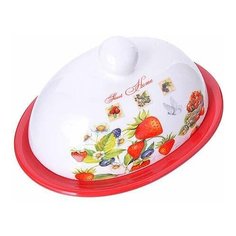 Масленка с крышкой Loraine 30320 KSMB-30320