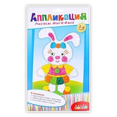 Рисуем нитками. Зайка ДРОФА