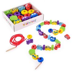 Счетный материал "Бусы" "Транспорт" (31 дет.) Томик