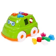 Машинка каталка автобус игрушка зеленая с фигурками 25.5x16.5 см технок / игрушки для песочницы / машинка игрушка / автобус лол / фигурки / фигурка / сортер для малышей / сортер для детей / сортеры / сортеры для малышей / домашние животные фигурки