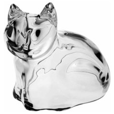 Копилка 17,5 см Crystal Bohemia "Кошка" / 170082