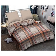 Комплект постельного белья «Amore Mio» Евро. Поплин. Квикстеп 25619