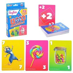 Настольная игра "Уномания Буба" карточки 72 шт. Умка