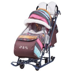 Санки-коляска Nika Ника детям 7-3,