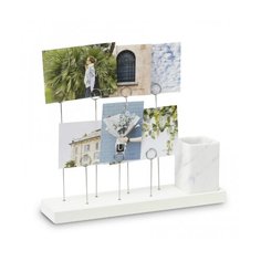 Панно для фотографий GALA белый мрамор Umbra