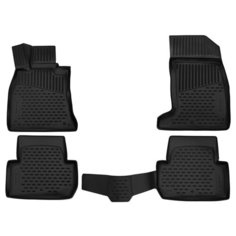 Коврики 3D в салон KIA Stinger, 2017->, сед., 4 шт. (полиуретан) Element