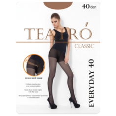 Колготки TEATRO Everyday, 40 den, размер 5-XXL, melon (бежевый)
