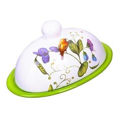 Масленка с крышкой 2 предмета Loraine 28924 KSMB-28924