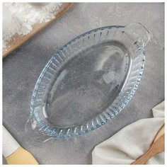 Форма для запекания Pasabahce овальная, "Боркам", 25 см