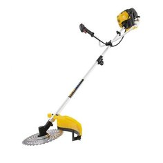 DENZEL Триммер бензиновый DTL-43S, 43 см3, разъемная штанга, состоит из 2 частей Denzel