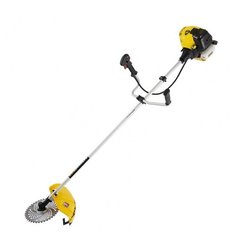 DENZEL Триммер бензиновый DTL-52, 52 см3, неразъемная штанга, состоит из 2 частей Denzel