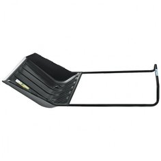 PALISAD Движок для уборки снега пластиковый, 540 х 700 х 1475 мм, 2 части (ковш, стальная рукоятка), Palisad