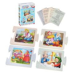 Развивающая игра-пазл. Русские народные сказки Bright Kids