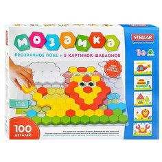 Мозаика (диаметр 40мм/100 деталей) с прозрачным полем Стеллар
