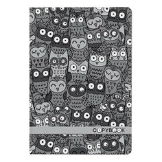 Тетрадь евро А5 40 л. BRUNO VISCONTI сшивка, клетка, Soft Touch, бежевая бумага 70 г/м2, "OWLES", 7-40-001/55