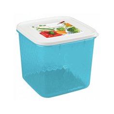 Контейнер для замораживания И хранения продуктов С декором "кристалл" 1,8Л 4311302 (пластик) Бытпласт