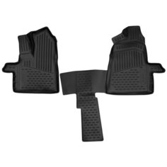 Коврики 3D в салон подходят для FORD Transit, 2015-2018 фургон, USA, 2шт. (полиуретан) Element