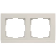 Рамка 2п WerkelWL04-Frame-02, слоновая кость