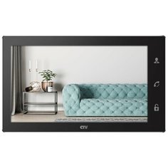 CTV-M4102FHD Монитор видеодомофона (чёрный)