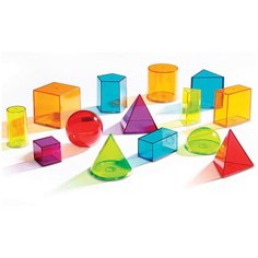 Learning Resources Развивающая игрушка "Геометрические фигуры", 14 элементов