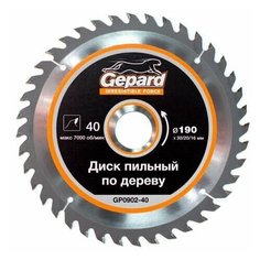 Диск пильный 300х32 мм 48 зуб. по дереву GEPARD (твердоспл. зуб) (GP0905-48) Gepard.