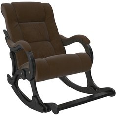 Кресло-качалка Модель 77 Венге, ткань Verona Brown Komfort