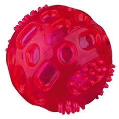 №1 лс 55 игрушка для собак мышь с пищалкой латекс 10см (2 шт) N1