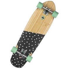 Лонгборд GLOBE Big Blazer Bamboo/Dotted, 32x9.13, бежевый/черный