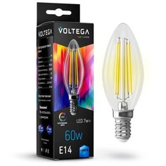 Лампочка светодиодная Voltega Cangle E14 7W High CRI, 7153, 7W, E14