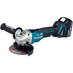 Аккумуляторная УШМ Makita DGA508RME, 125 мм